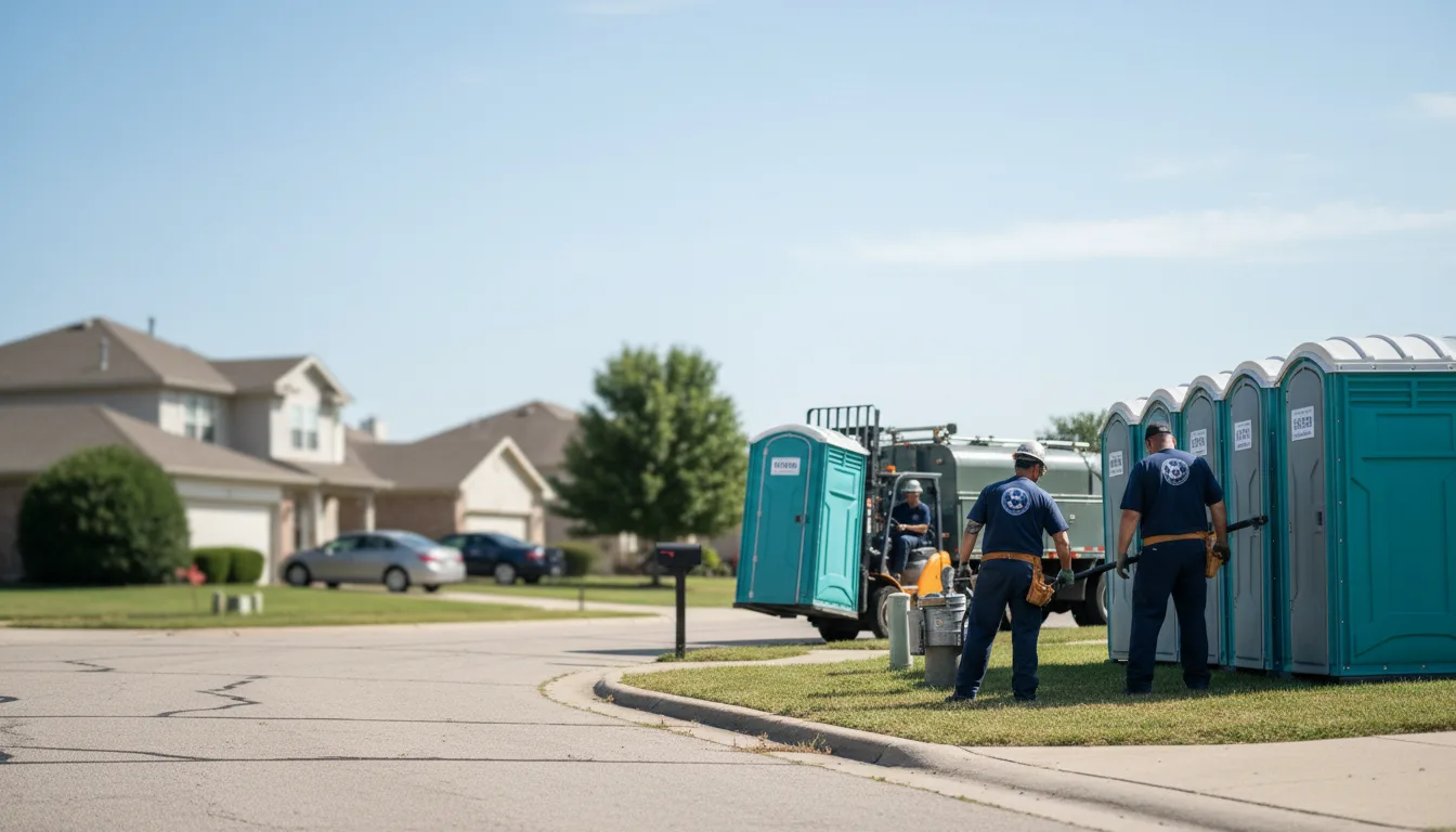 Porta Potty Rental in Saint Louis, OK near me